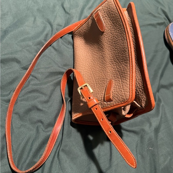 Dooney & Bourke Brown Leather Crossbody Bag - Picture 10 of 10